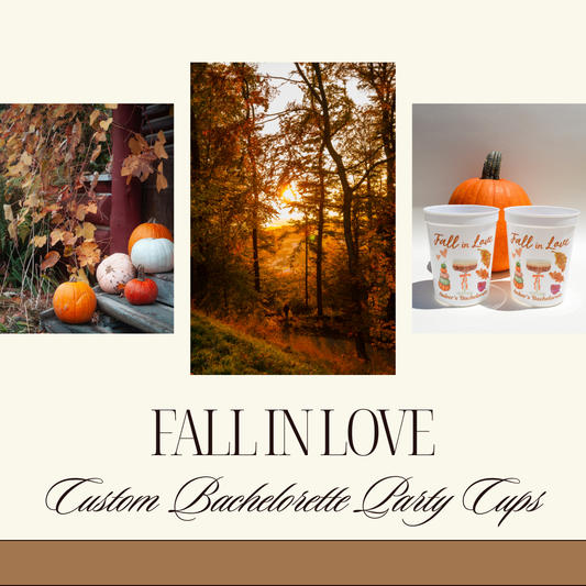 🍂 Fall in Love with These Bachelorette Party Cup Ideas for a Cozy Autumn Bach