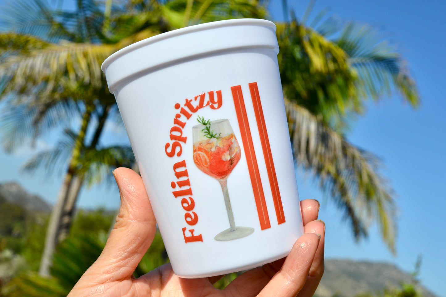Feelin Spritzy Party Cups: Italian Summer Bachelorette